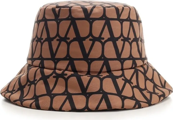 Valentino All-Over Logo Printed Bucket Hat