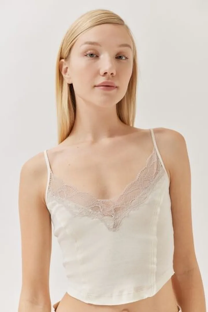 UO Sweet Like Honey Ribbed Cami