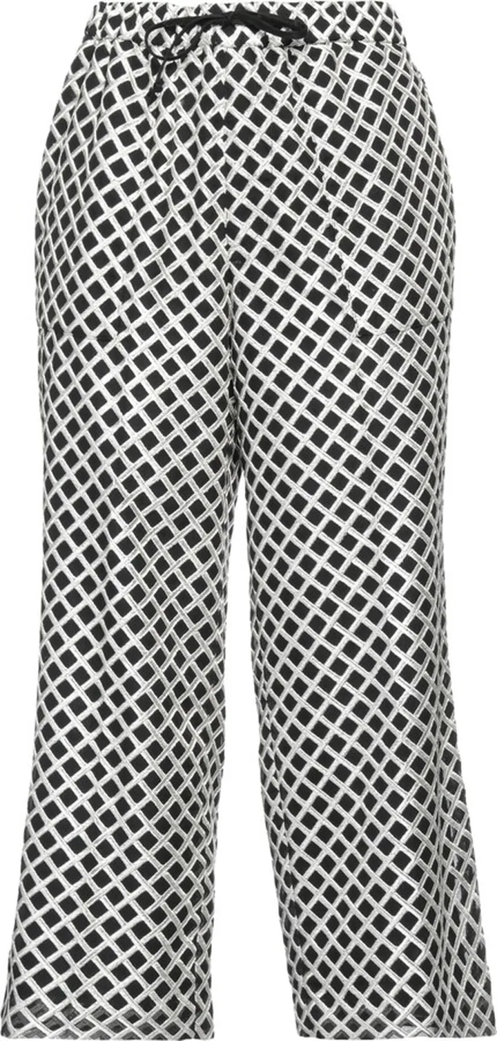 Cropped Pants Black