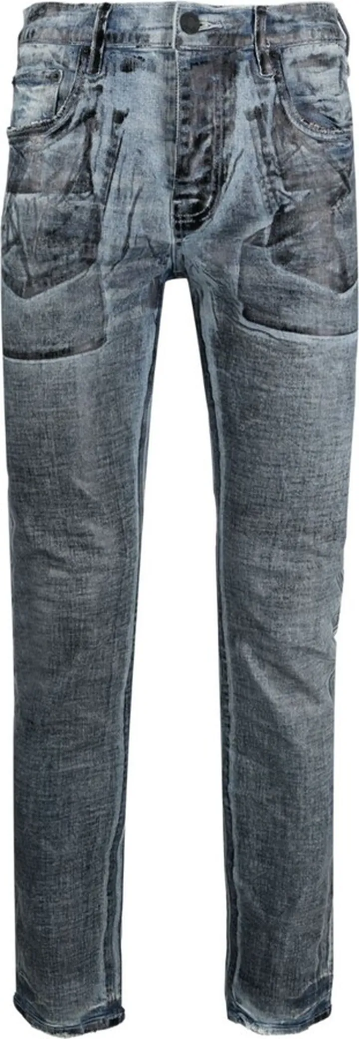 Blue X-Ray Low-Rise Skinny Jeans