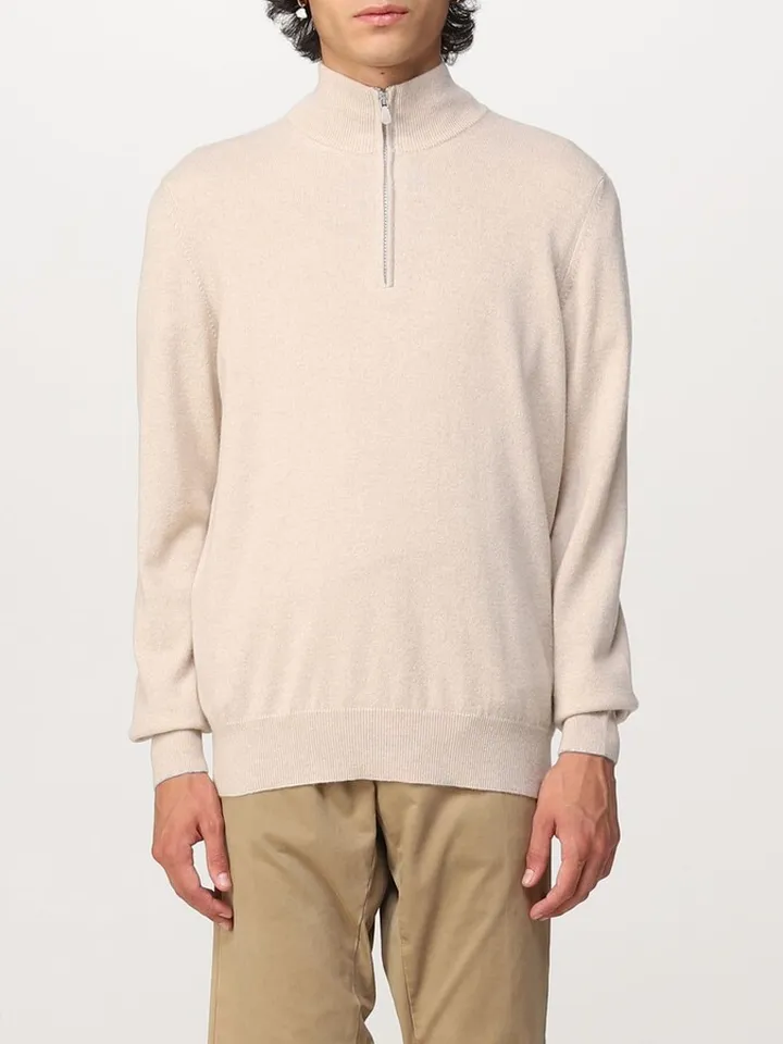 Brunello Cucinelli cashmere sweater with zipper