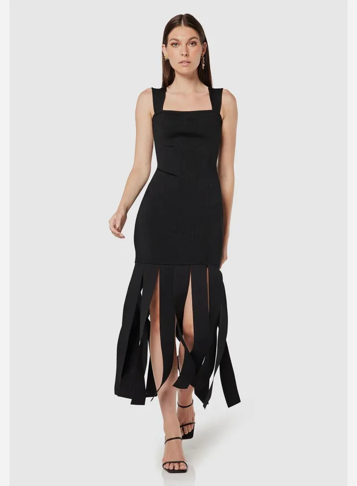 Square Neck Skater Dress