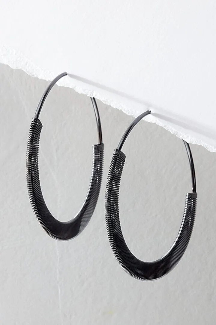 Simply The Best Oversized Hoops by Free People