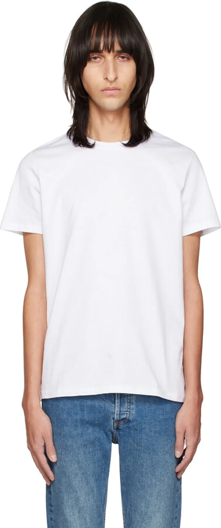 A.P.C. White Jimmy T-Shirt