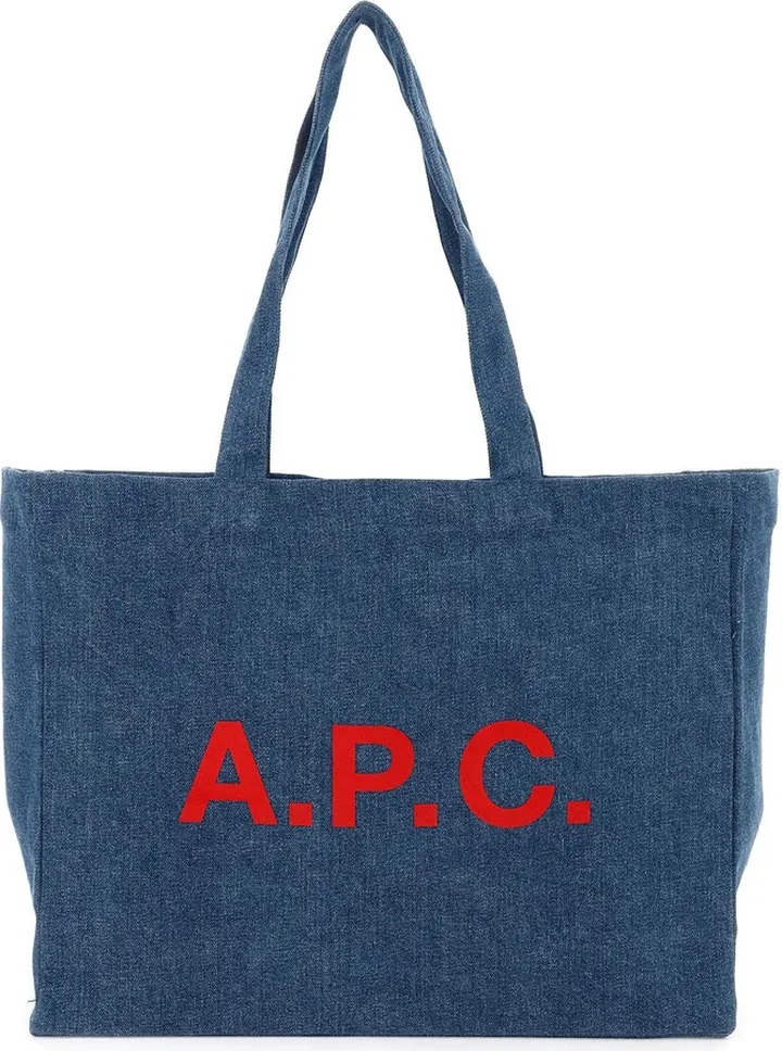 Diane Denim Tote Bag