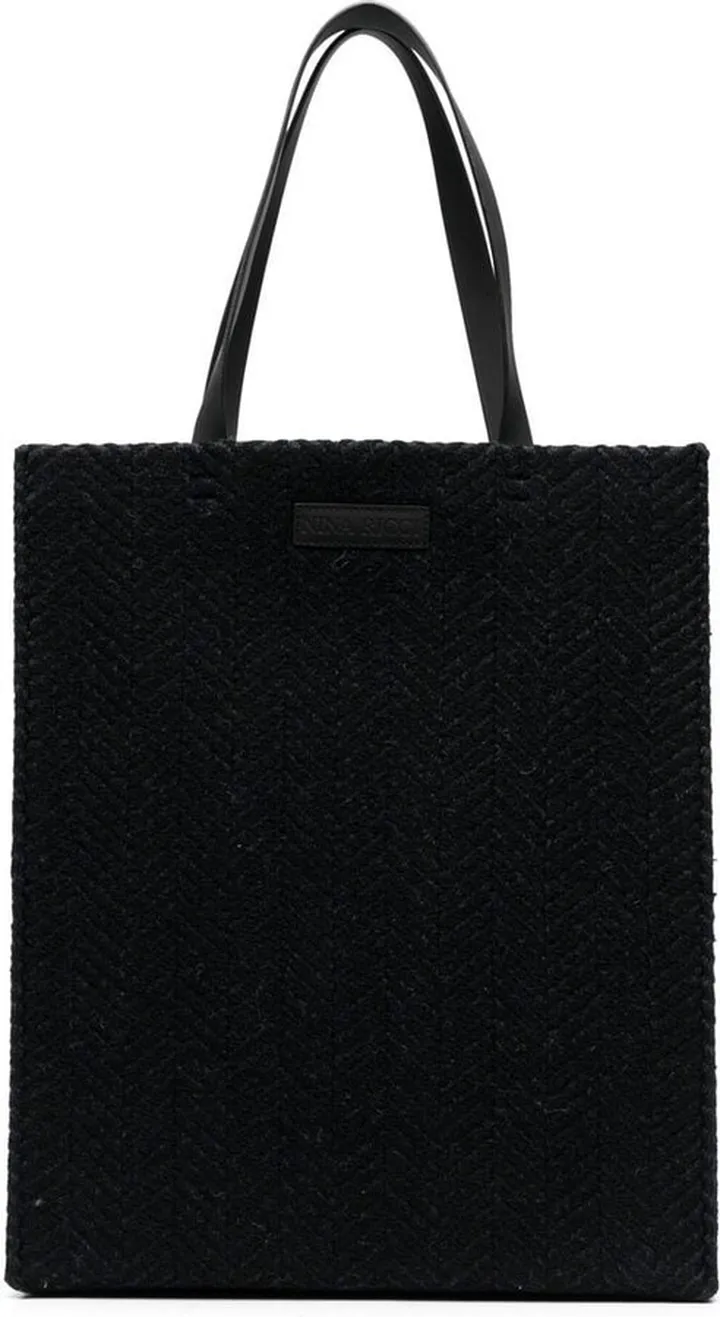Logo-Patch Tote Bag