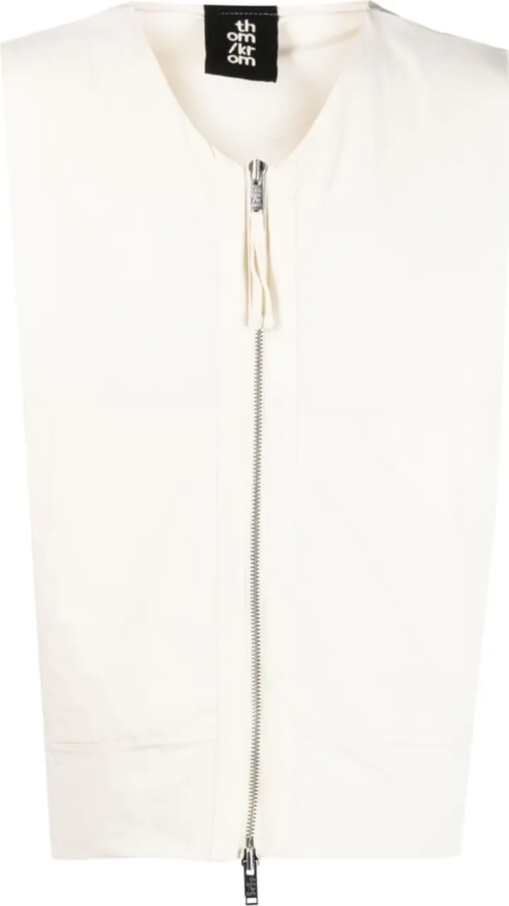 Front-Zip Fastening Vest