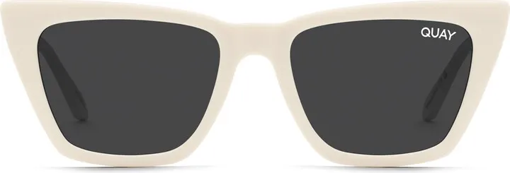 Call the Shots 48mm Polarized Small Cat Eye Sunglasses