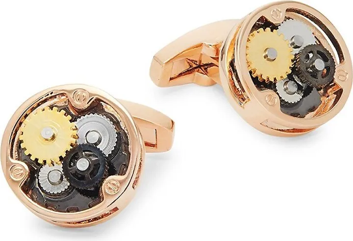 Round Gear Cufflinks