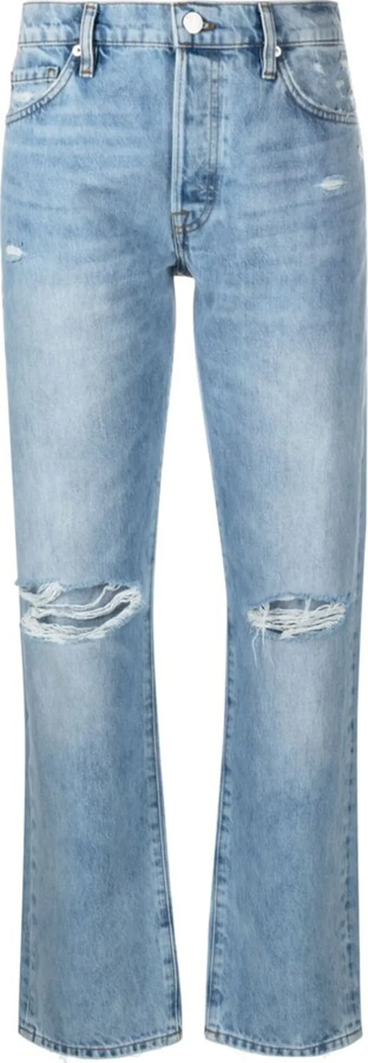 Blue Le Slouch Ripped Jeans
