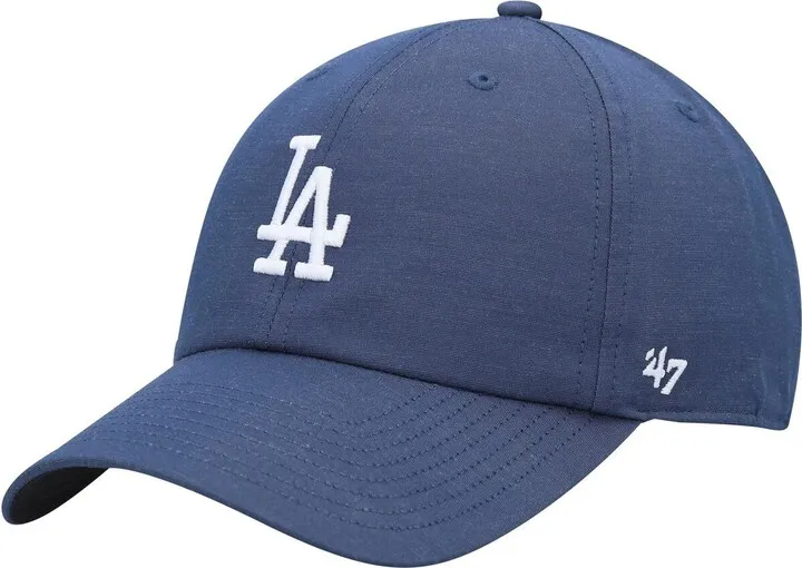 Men's '47 Brand Blue Los Angeles Dodgers Oxford Tech Clean Up Adjustable Hat