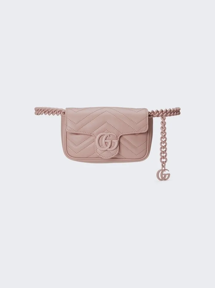 Gg Marmont Belt Bag Pink