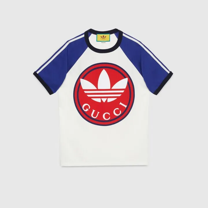 adidas x Gucci cotton jersey T-shirt