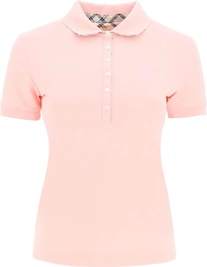 Barbour Classic Polo With Embroidered Logo Detail