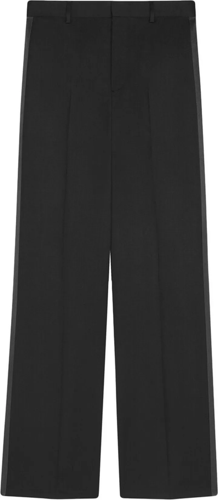 Wide-Leg Tuxedo Trousers