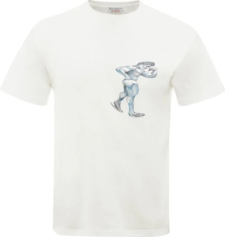 graphic-print short-sleeved T-shirt