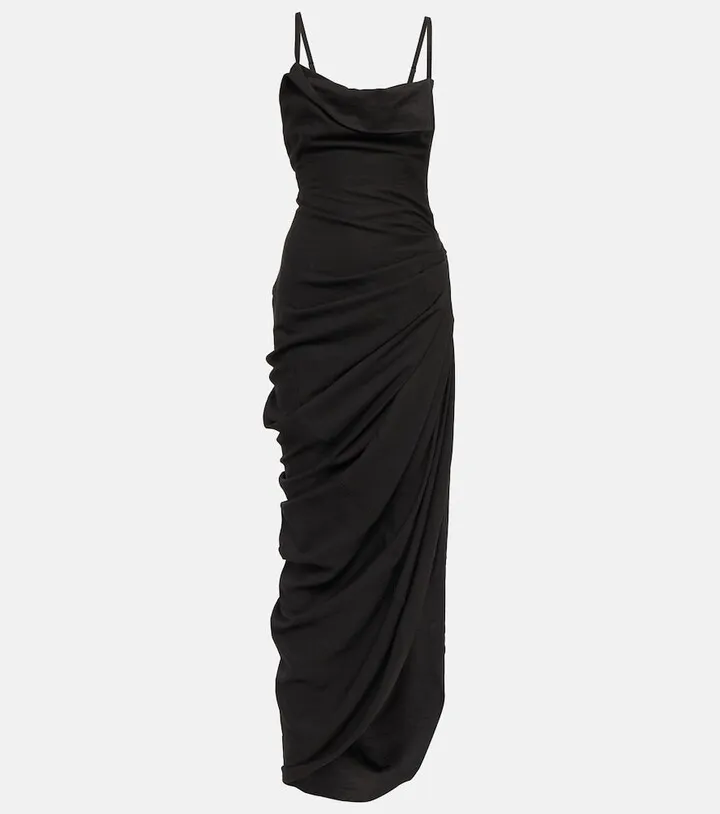 La Robe Saudade voile maxi dress