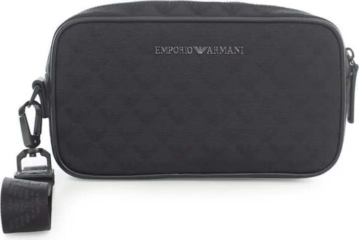 Emporio Armani Monogram Pattern Clutch Bag