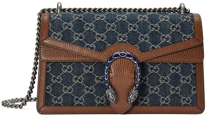Dionysus denim shoulder bag
