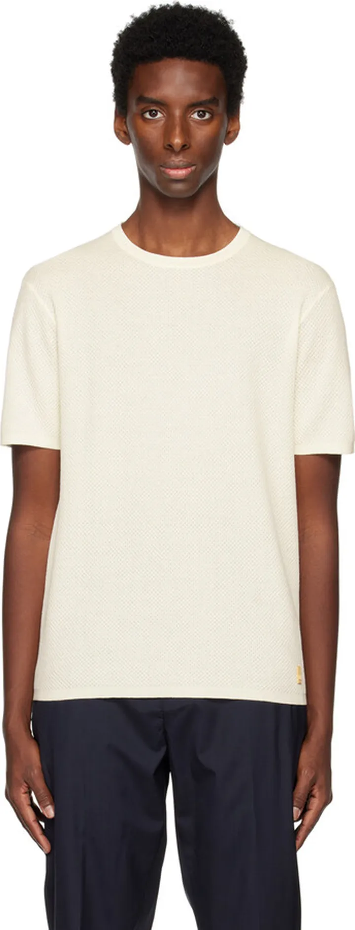 Dunhill Off-White Crewneck T-Shirt