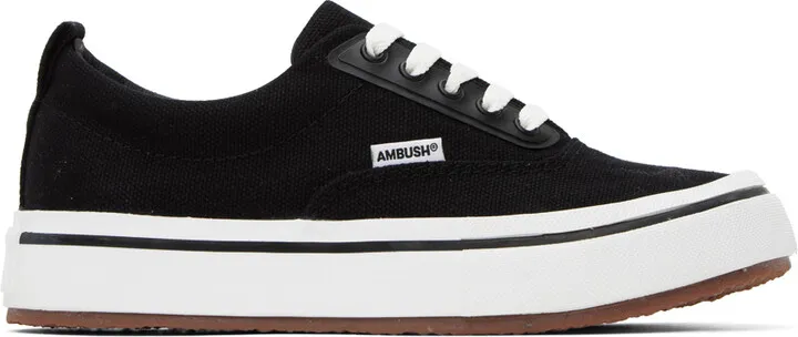 AMBUSH Black Vulcanized Sneakers