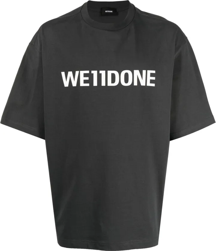 logo-print cotton T-shirt