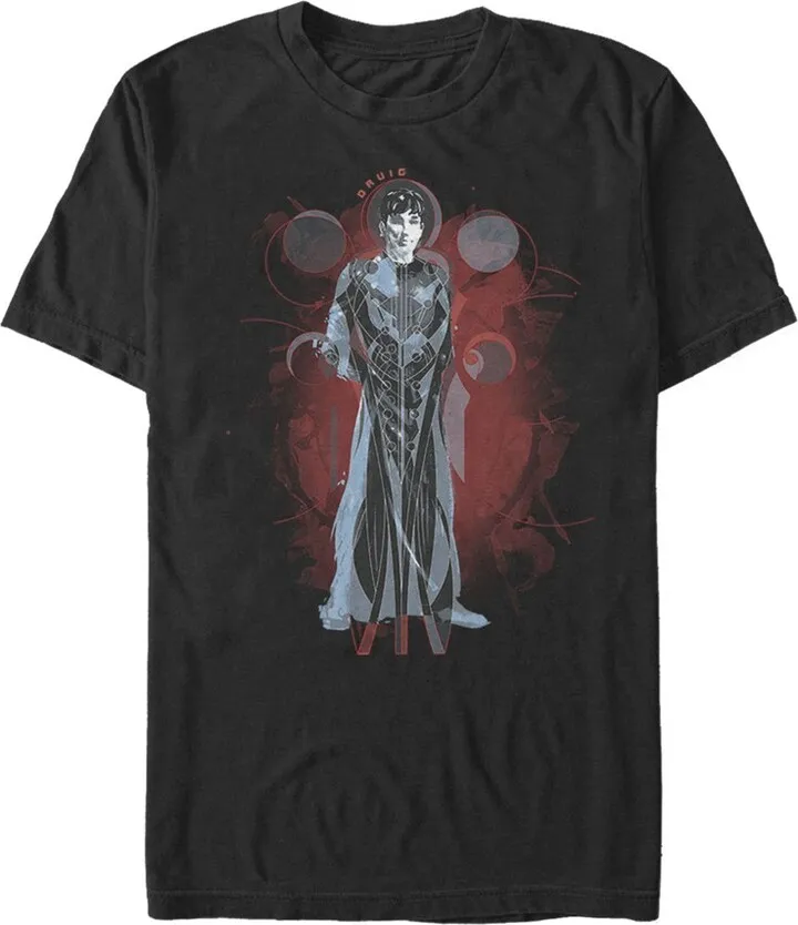 Men's Marvel Eternals Druig Sketch T-Shirt - Black - Small