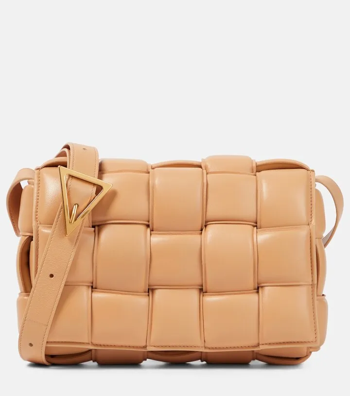 Padded Cassette leather shoulder bag