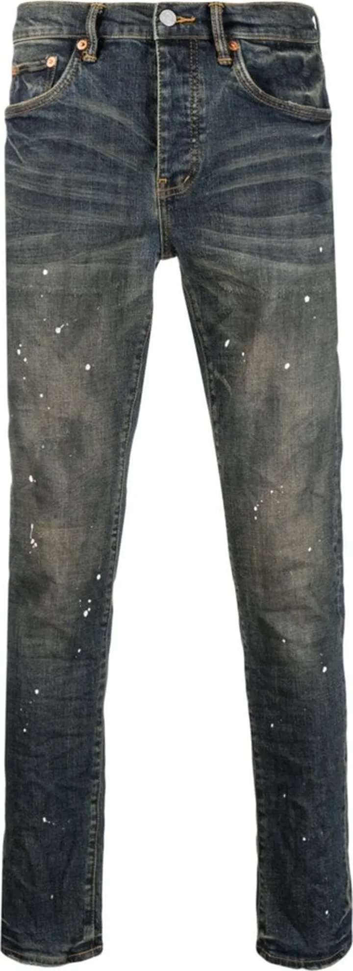 Paint Splatter Skinny Jeans