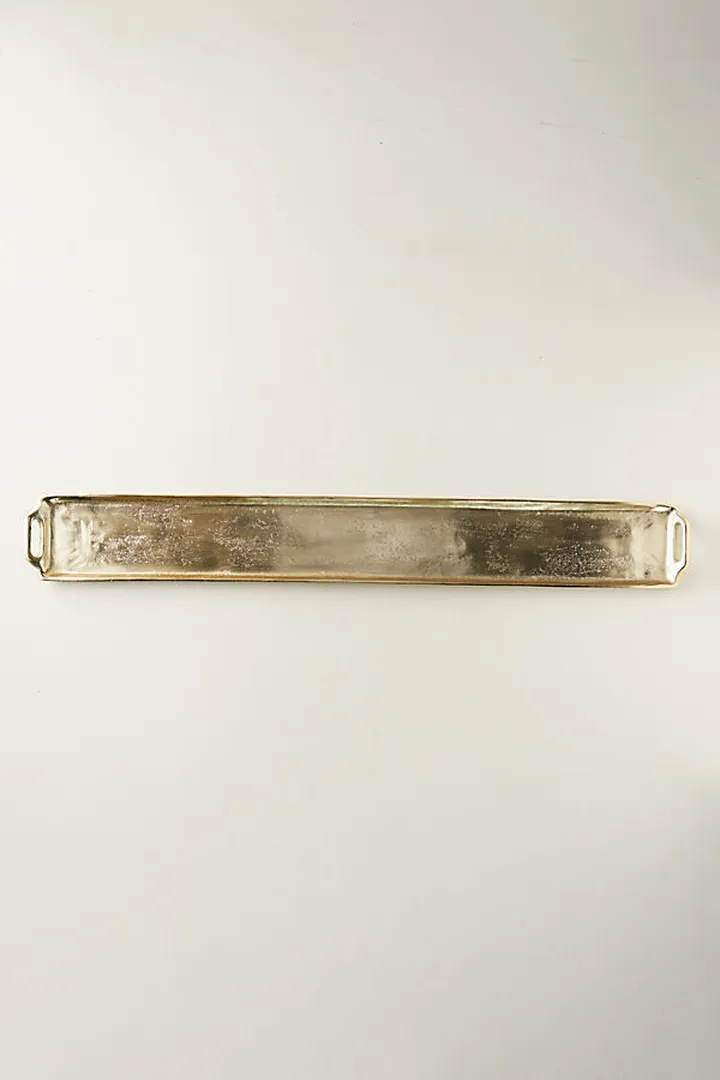 Decorative Gold Tray Gold