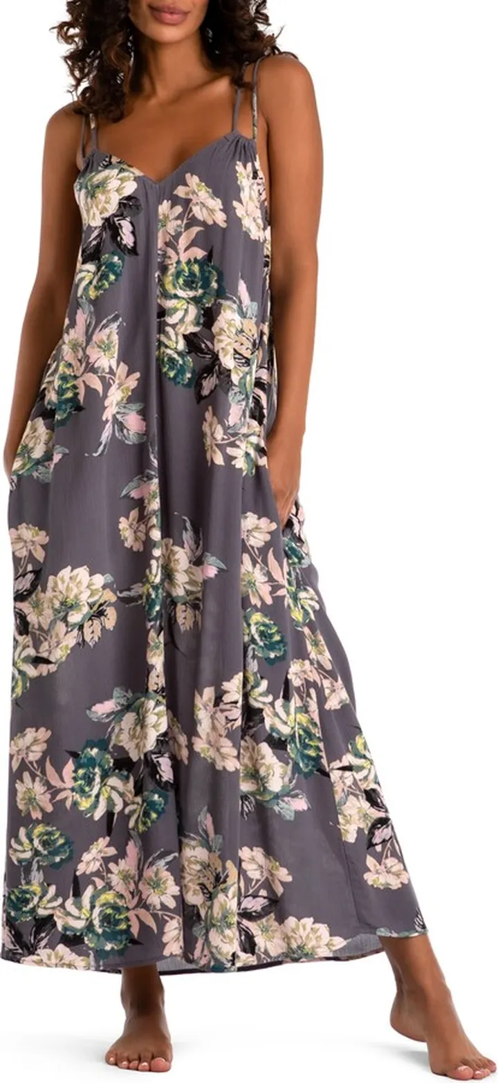 Laveau Floral Print Nightgown