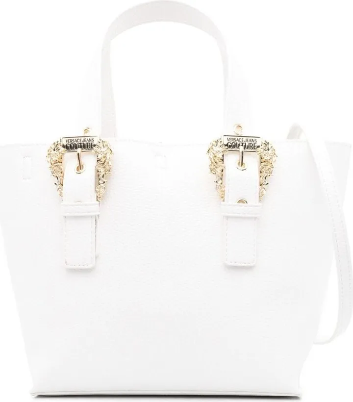 Logo-Buckle Tote Bag
