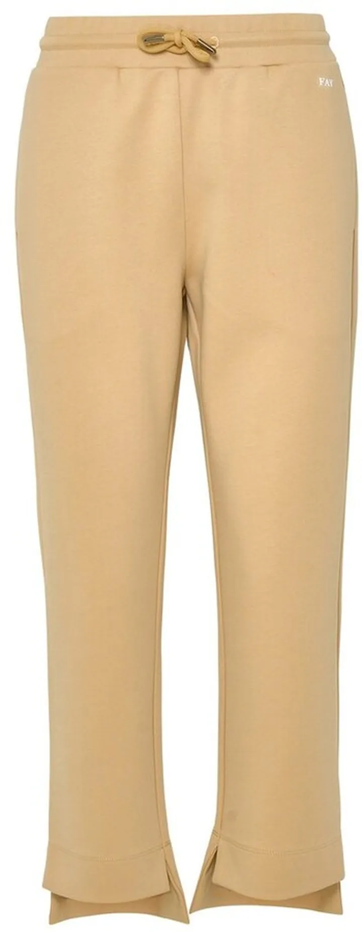 Fay Drawstring Flared Cropped Trousers