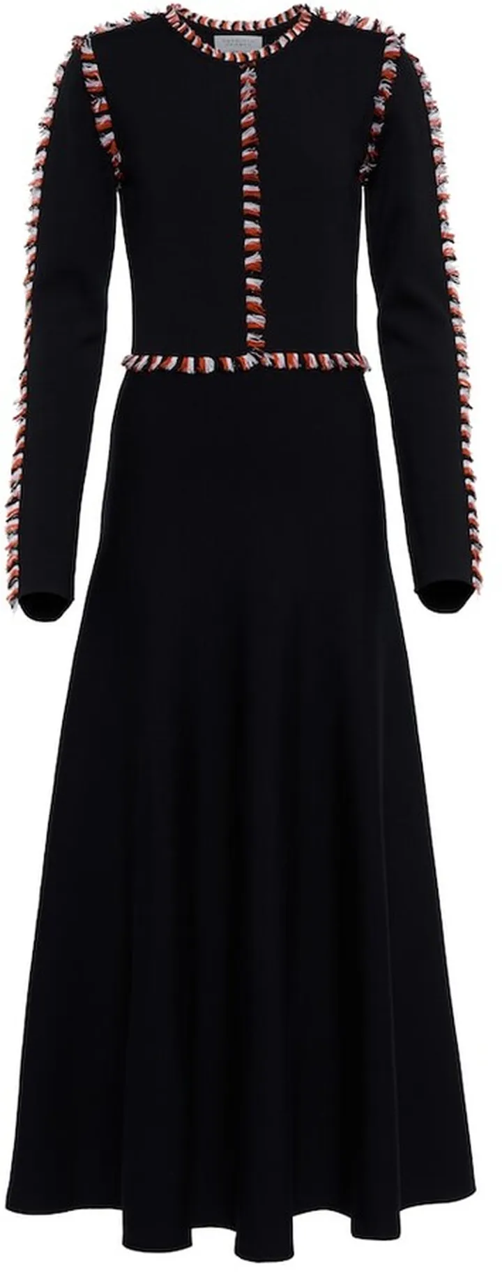 Vez wool and silk maxi dress