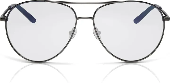 Chance 61mm Aviator Blue Light Blocking Glasses
