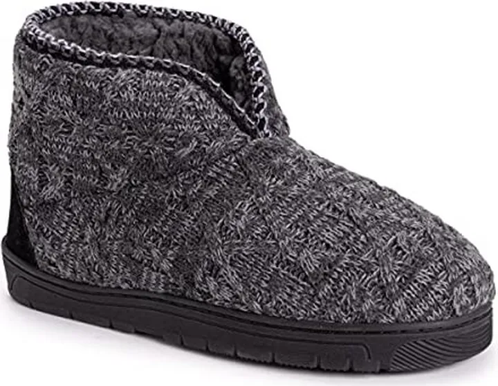 MUK LUKS Men's Mark Bootie Slippers