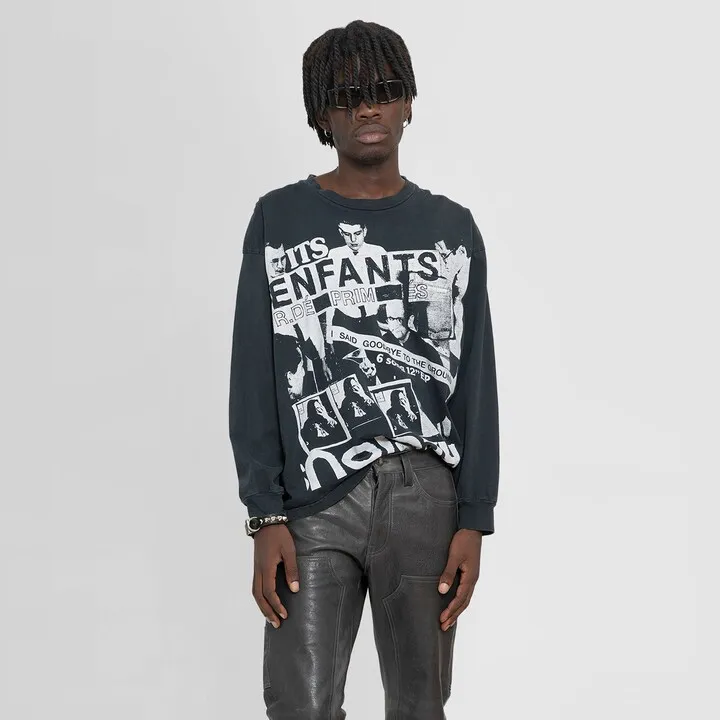 Enfants Riches Déprimés Man Black T-Shirts