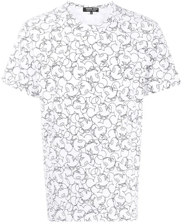 all-over Mickey print T-shirt