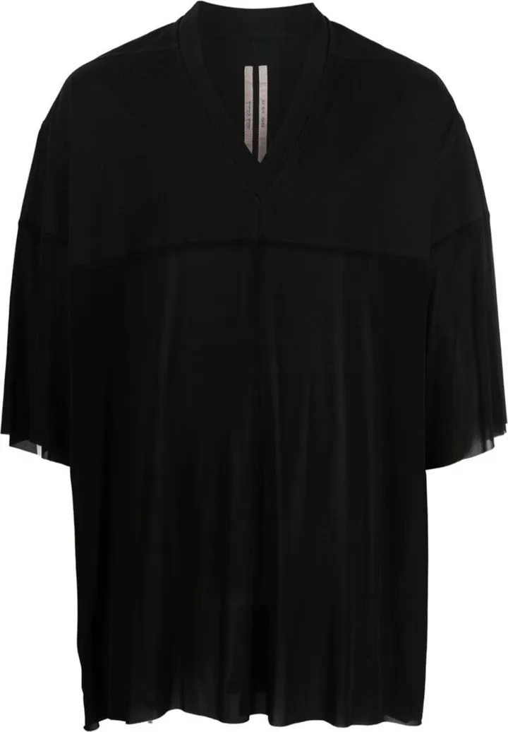 V-neck oversized T-shirt