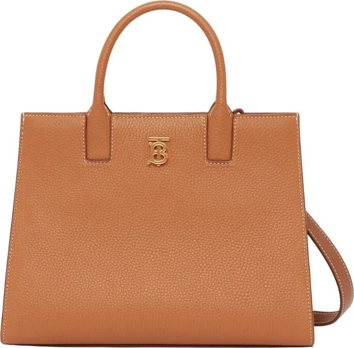 Burberry Mini Leather Frances Tote Bag