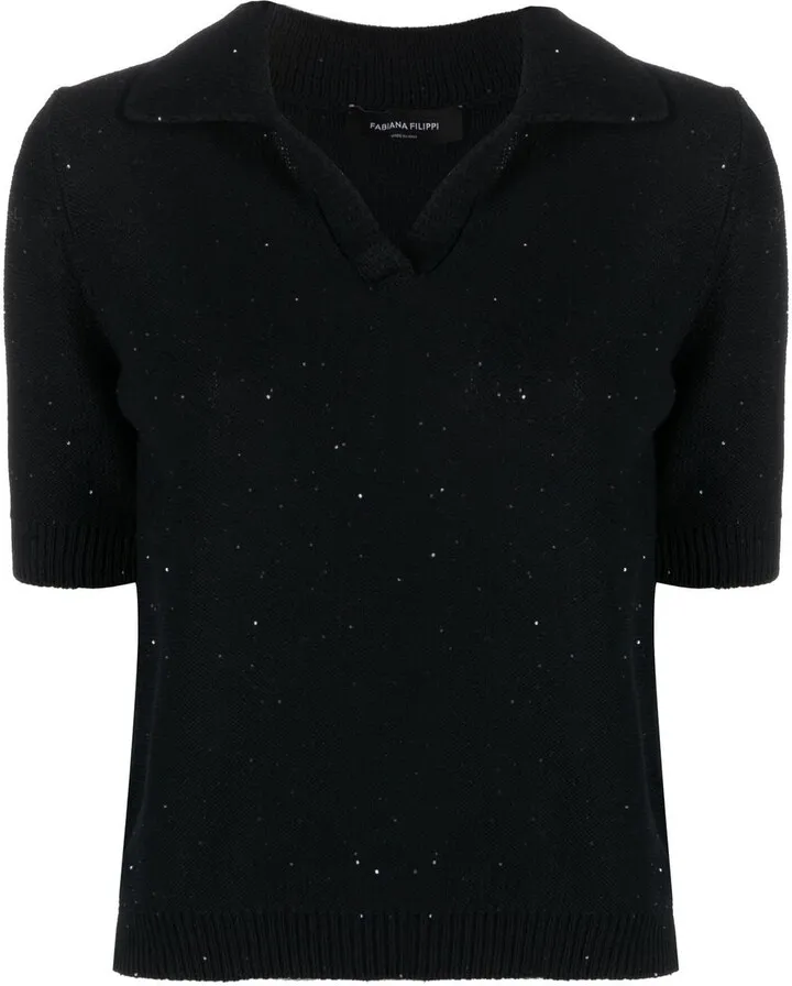 Knitted Polo Shirt