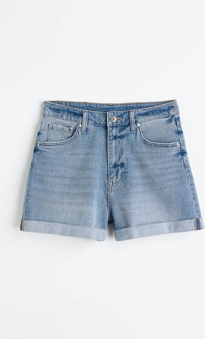 Mom Ultra High Denim Shorts