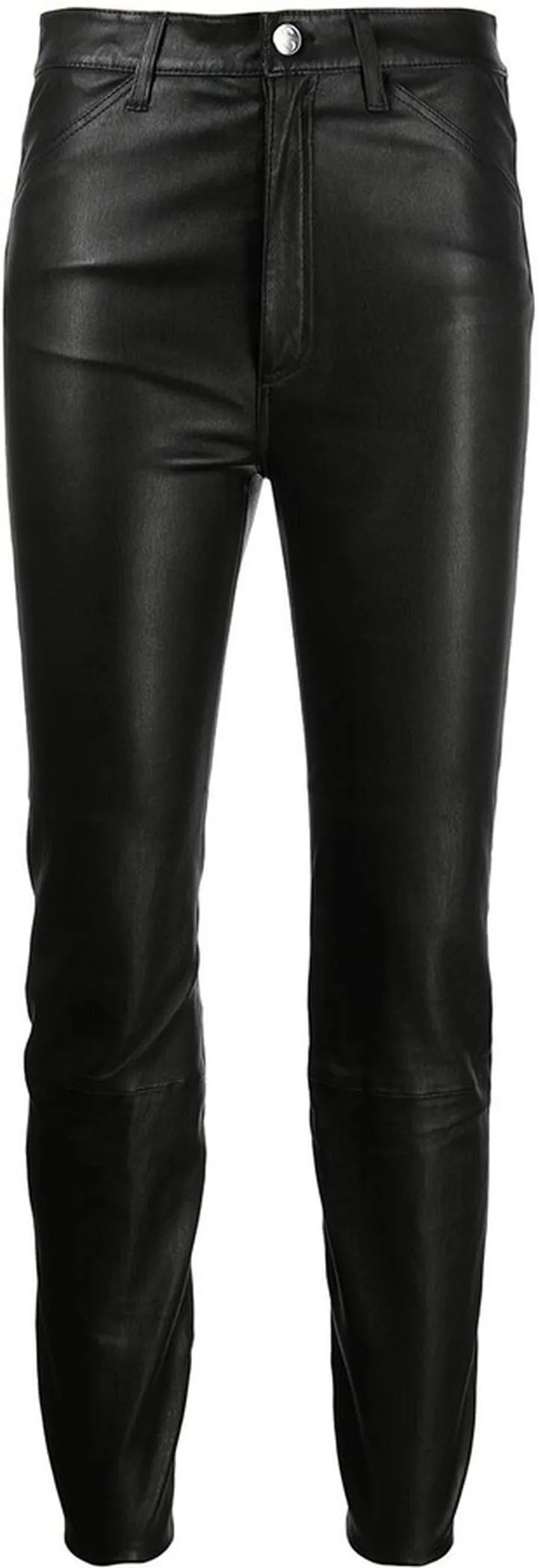 Skinny-Cut Leather Trousers