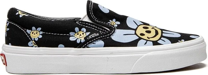 Classic slip-on floral sneakers