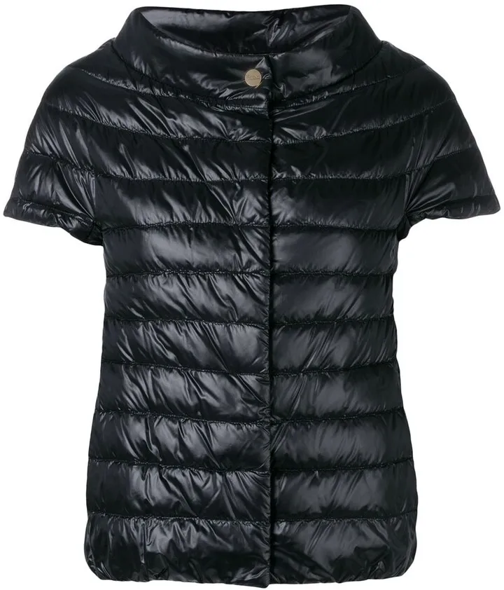 Greta padded short-sleeved jacket