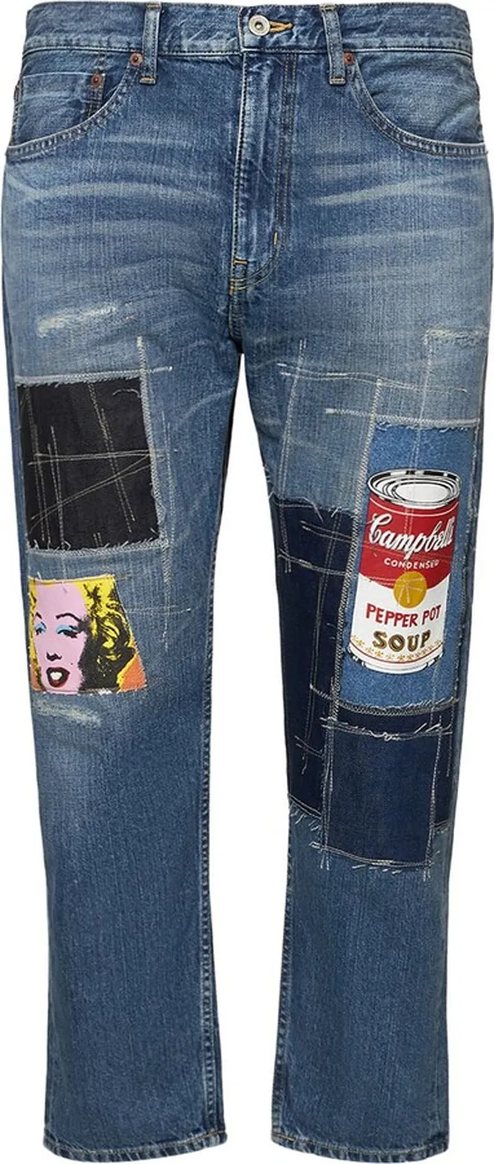 Andy Warhol denim jeans