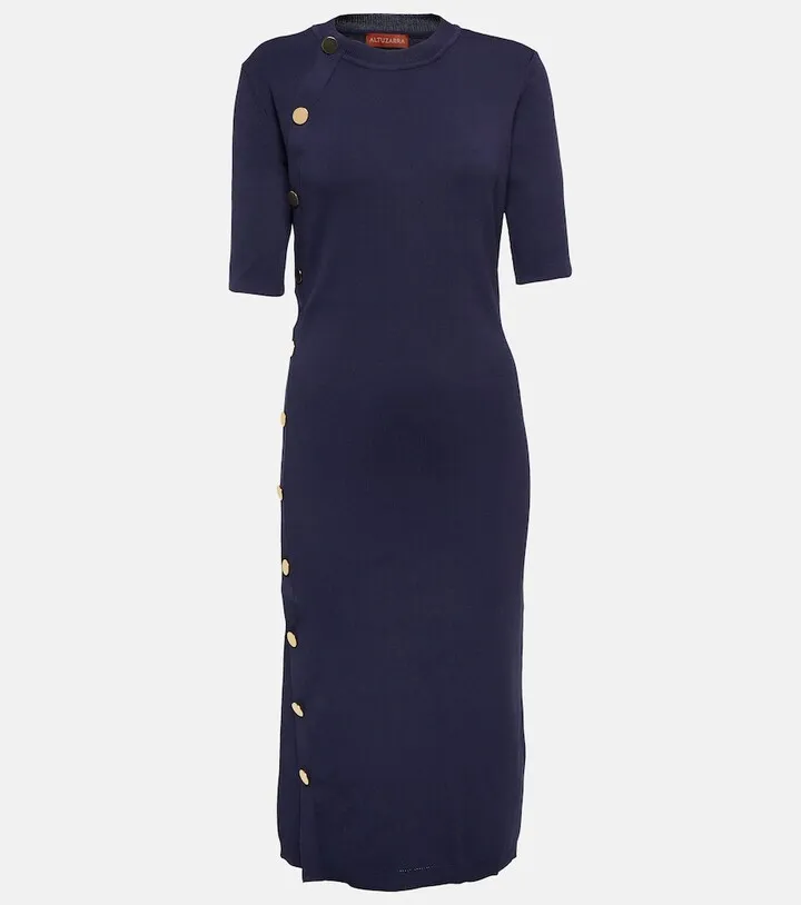 Minamoto knit midi dress