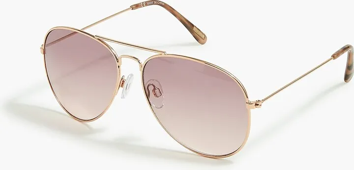 J.Crew Factory Women's Aviator Sunglasses