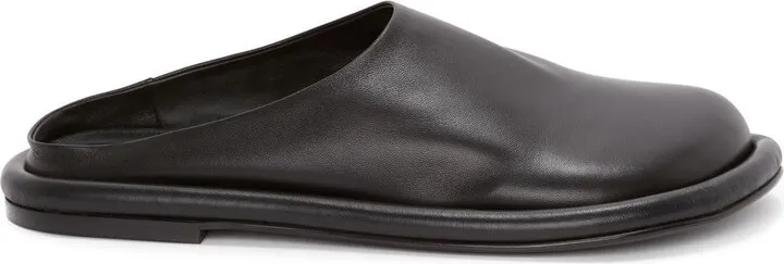 Bumper-Tube leather slippers
