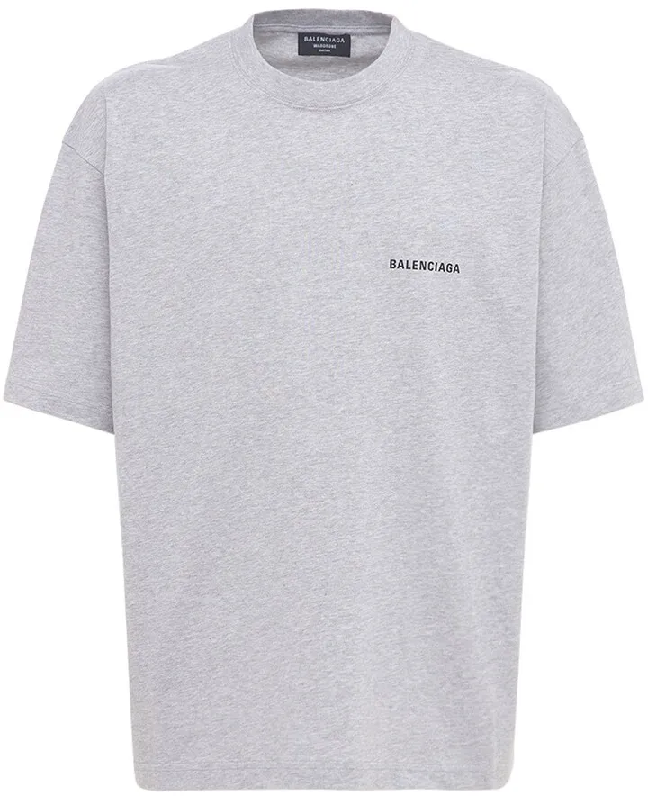 Logo printed cotton jersey t-shirt